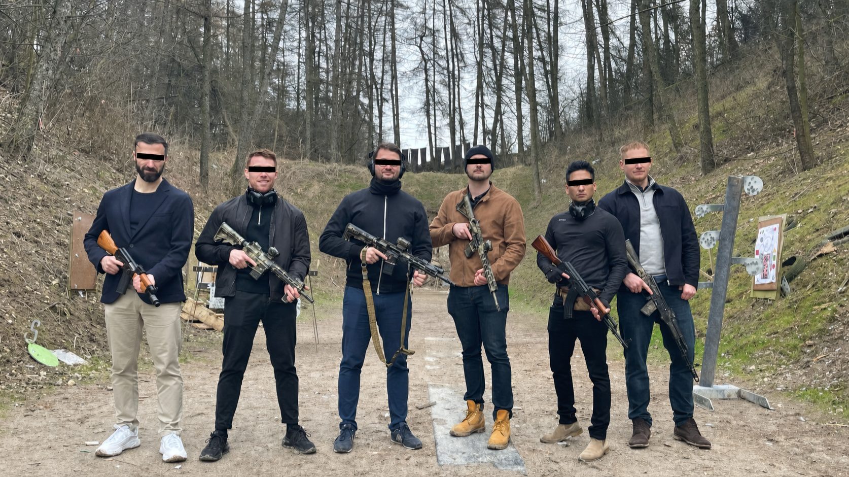 Dzień na strzelnicy
